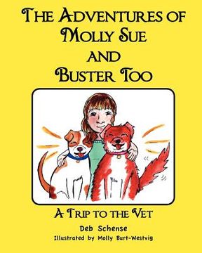 portada the adventures of molly sue and buster too (en Inglés)