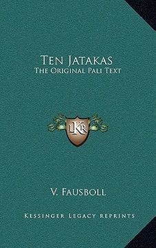 portada ten jatakas: the original pali text (en Inglés)