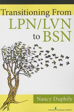portada Transitioning from Lpn/LVN to Bsn (in English)