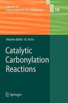 portada catalytic carbonylation reactions (en Inglés)