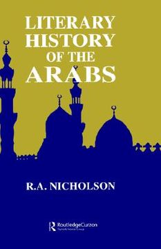 portada literary history of the arabs (en Inglés)