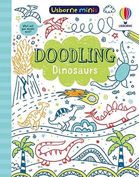 portada Doodling Dinosaurs (Usborne Minis) (en Inglés)