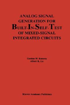 portada analog signal generation for built-in-self-test of mixed-signal integrated circuits (en Inglés)