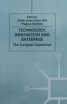 portada Technology, Innovation and Enterprise: The European Experience (en Inglés)