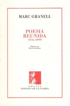 portada Poesia Reunida: 1976-1999 (in Valencian)