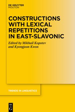 portada Constructions with Lexical Repetitions in East Slavic (en Inglés)