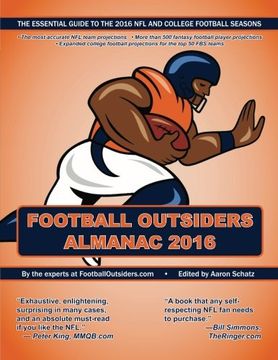 portada Football Outsiders Almanac 2016: The Essential Guide to the 2016 NFL and College Football Seasons