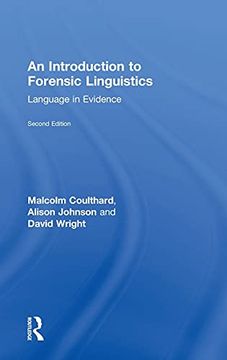 portada An Introduction to Forensic Linguistics: Language in Evidence (en Inglés)