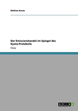 portada Der Emissionshandel im Spiegel des Kyoto-Protokolls (German Edition)