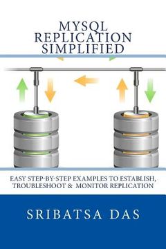 portada MySQL Replication Simplified: Easy step-by-step examples to establish, troubleshoot and monitor replication (en Inglés)