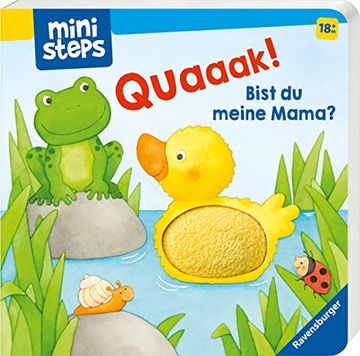 portada Ministeps: Quak! Bist du Meine Mama? Ab 18 Monaten (Ministeps Bücher) (en Alemán)