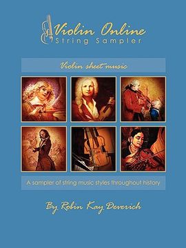 portada violin online string sampler: violin sheet music (en Inglés)