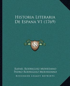 portada Historia Literaria de Espana v1 (1769)