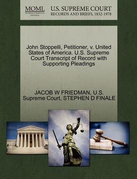 portada john stoppelli, petitioner, v. united states of america. u.s. supreme court transcript of record with supporting pleadings (in English)