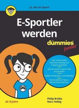 portada E-Sportler Werden für Dummies Junior (en Alemán)