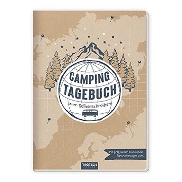 portada Trötsch Camping Tagebuch Tagebuch Camping Eintragebuch Geschenk