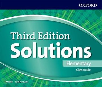 portada Solutions: Elementary: Class Audio cds () (en Inglés)