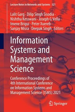 portada Information Systems and Management Science: Conference Proceedings of 4th International Conference on Information Systems and Management Science (Isms (en Inglés)