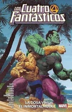 portada Los 4 Fantasticos 4 la Cosa vs el Inmortal Hulk Marvel Premiere