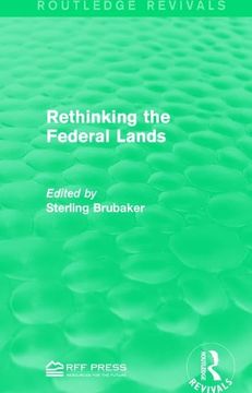 portada Rethinking the Federal Lands (en Inglés)