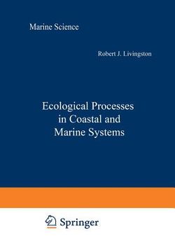 portada Ecological Processes in Coastal and Marine Systems (en Inglés)