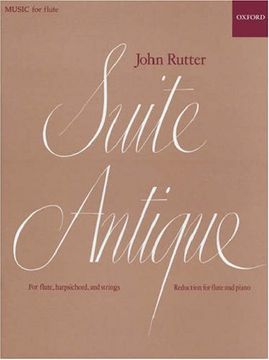 portada Suite Antique: Reduction for Flute and Piano (en Inglés)