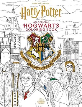 portada Harry Potter: An Official Hogwarts Coloring Book (in English)