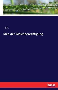 portada Idee der Gleichberechtigung (in German)
