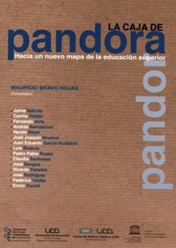 portada La Caja de Pandora. Hacia un Nuevo Mapa de la Educacion Superior (in Spanish)
