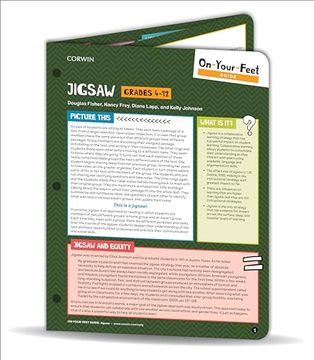 portada On-Your-Feet Guide: Jigsaw, Grades 4-12 