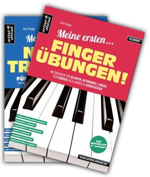 portada Meine Ersten Fingerübungen + Mein Erstes Notentraining im Set! (en Alemán)