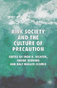 portada risk society and the culture of precaution (en Inglés)