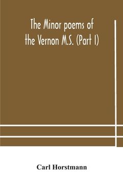 portada The Minor poems of the Vernon M.S. (Part I)