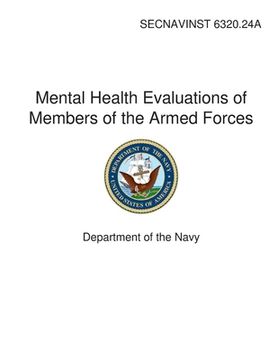 portada Mental Health Evaluations of Members of the Armed Forces (in English)