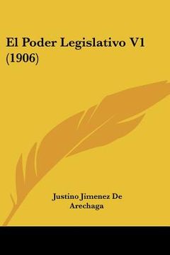 portada el poder legislativo v1 (1906) (en Inglés)