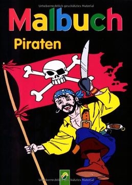 portada piratas, pinta y colorea