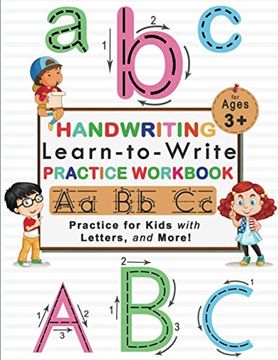 portada Abc Handwriting Practice Workbook for Kids: Alphabet Handwriting Solution for pre k, Kindergarten and Kids Ages 3-5 (Letter Tracing for Preschoolers) 