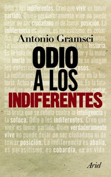 portada Odio a los Indiferentes (in Spanish)