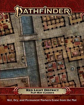 portada Pathfinder Flip-Mat Classics: Red Light District (in English)