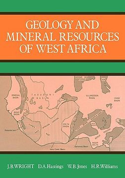 portada geology and mineral resources of west africa (en Inglés)