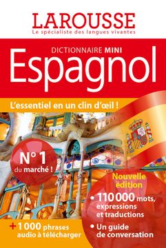 portada DICTIONNAIRE MINI ESPAGNOL (en Francés)