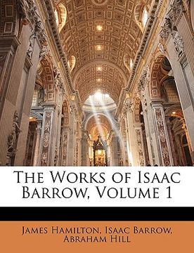 portada the works of isaac barrow, volume 1