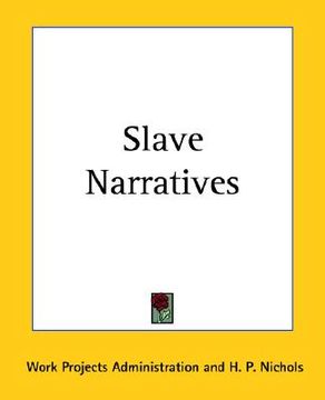 portada slave narratives (in English)