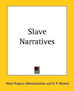 portada slave narratives (en Inglés)