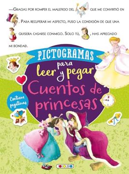 portada Pictogramas Para Leer y Pegar Cuentos de Princesas