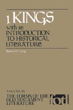 portada 1 kings: with an introduction to historical literature (in English)