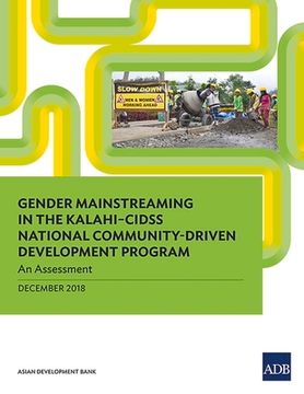 portada Gender Mainstreaming in the KALAHI-CIDSS National Community-Driven Development Program: An Assessment (en Inglés)