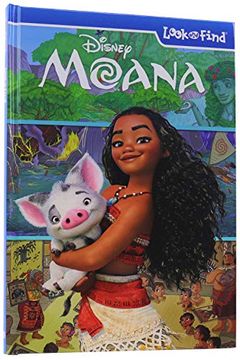 portada Disney Moana: Look and Find (in English)