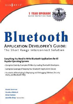 portada bluetooth application developer's guide [with cdrom] (en Inglés)
