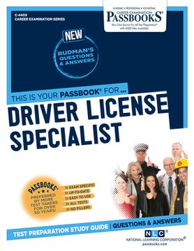 portada Driver License Specialist (C-4409): Passbooks Study Guide Volume 4409 (en Inglés)